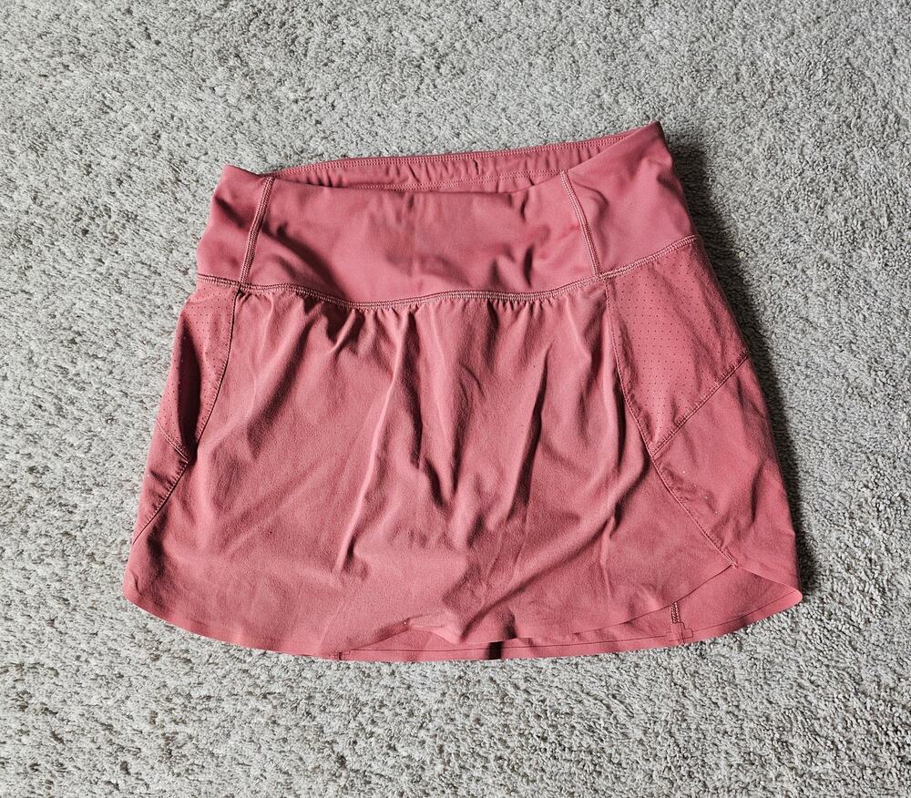Athleta Skort Jupe-Short Run With It Blush XS